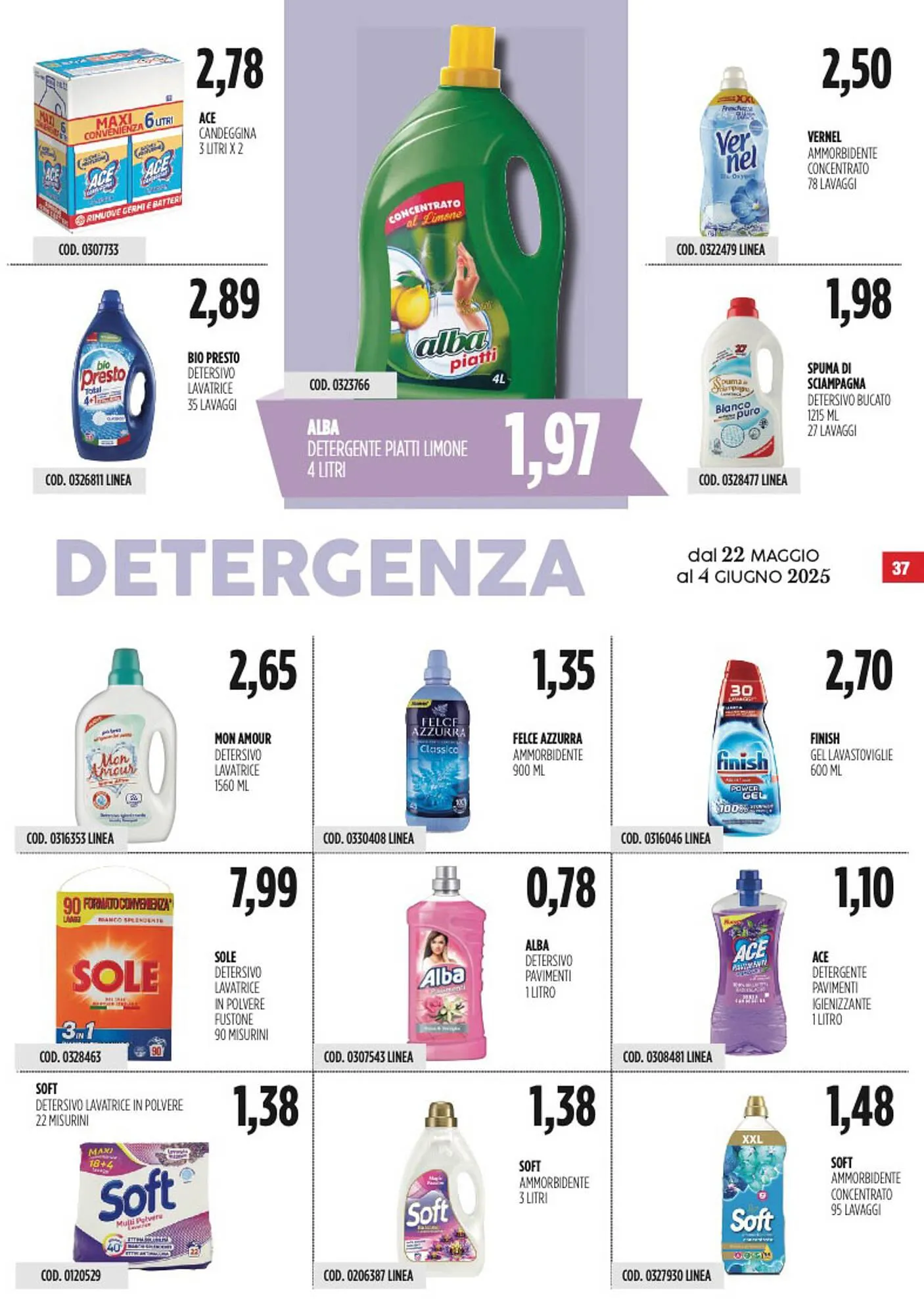 Volantino Carico Cash & Carry da 22 maggio a 4 giugno di 2025 - Pagina del volantino 37