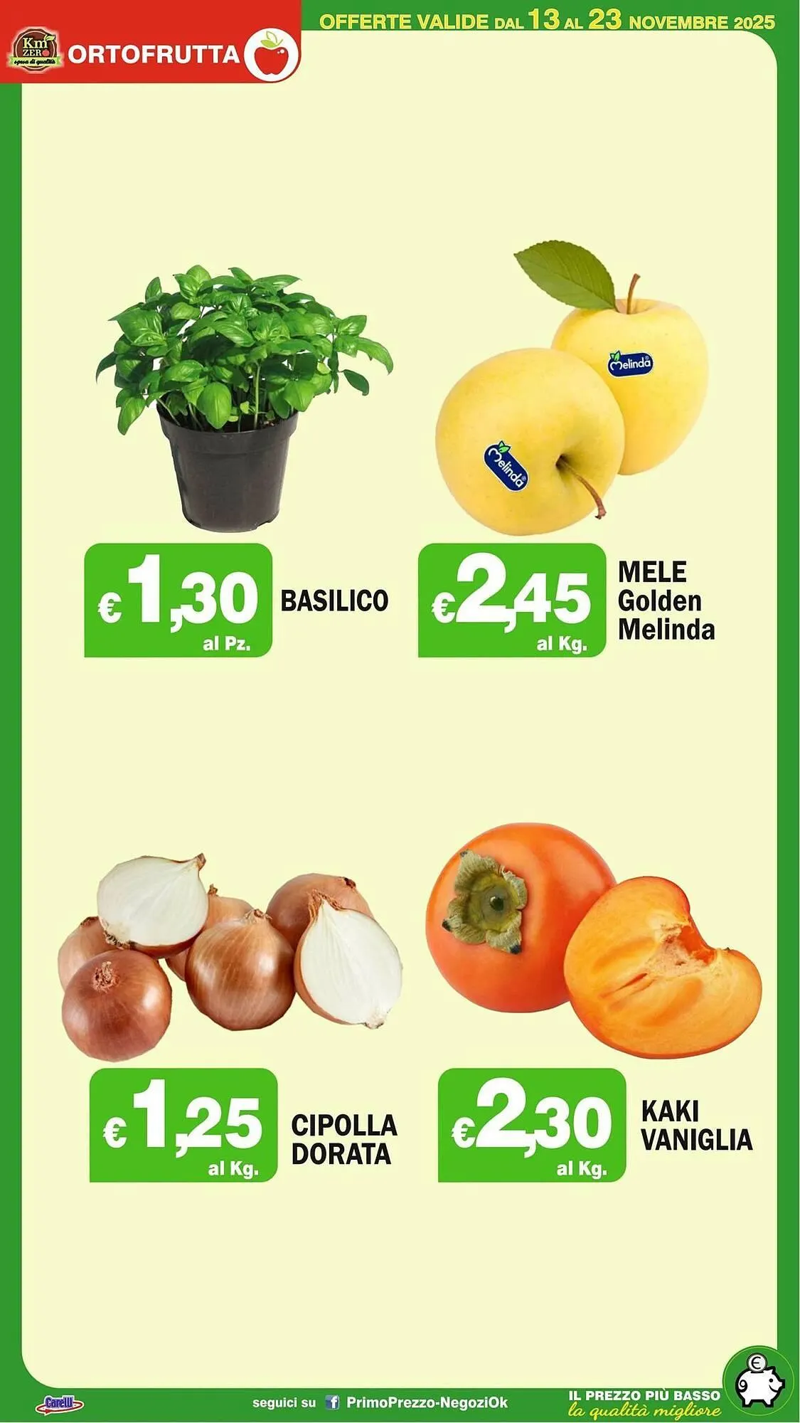 Volantino Primo Prezzo da 13 novembre a 23 novembre di 2025 - Pagina del volantino 33