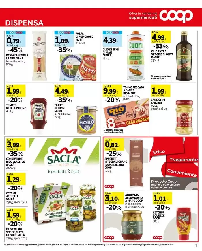 Conviene a te. Conviene a tutti! da 23 aprile a 7 maggio di 2025 - Pagina del volantino 7