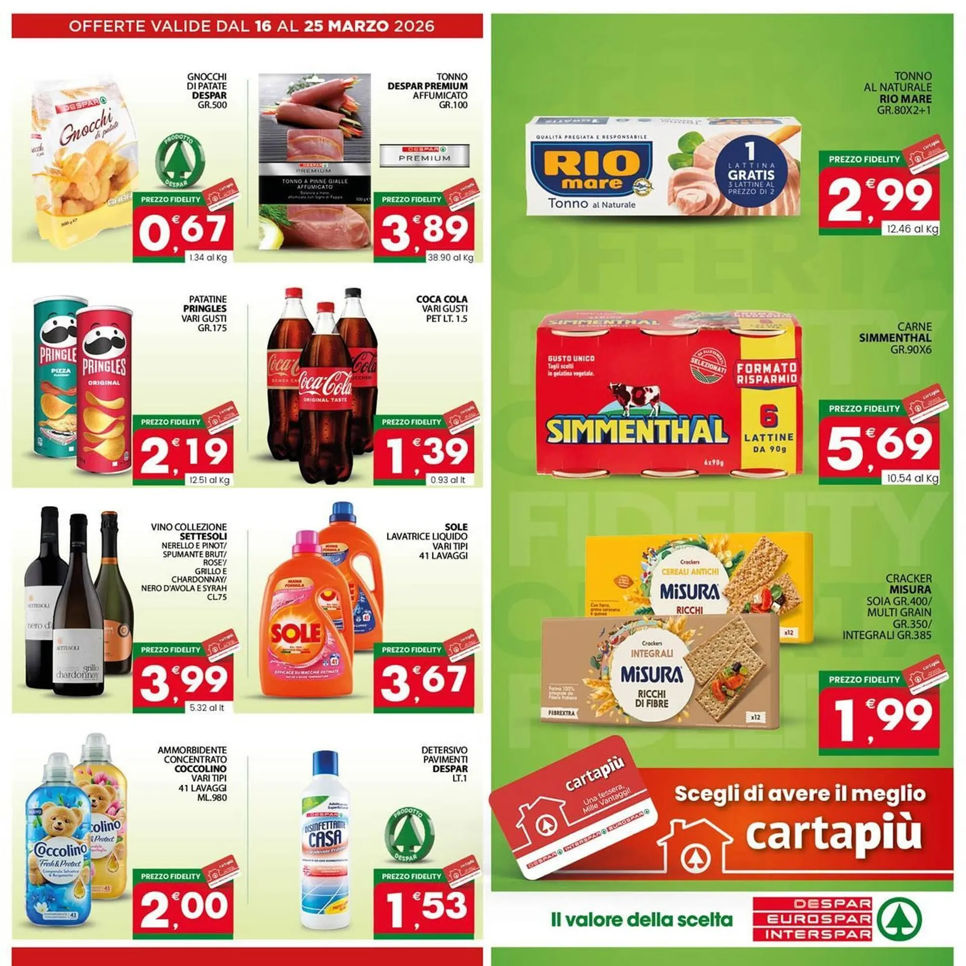 Volantino Despar da 16 marzo a 25 marzo di 2026 - Pagina del volantino 9