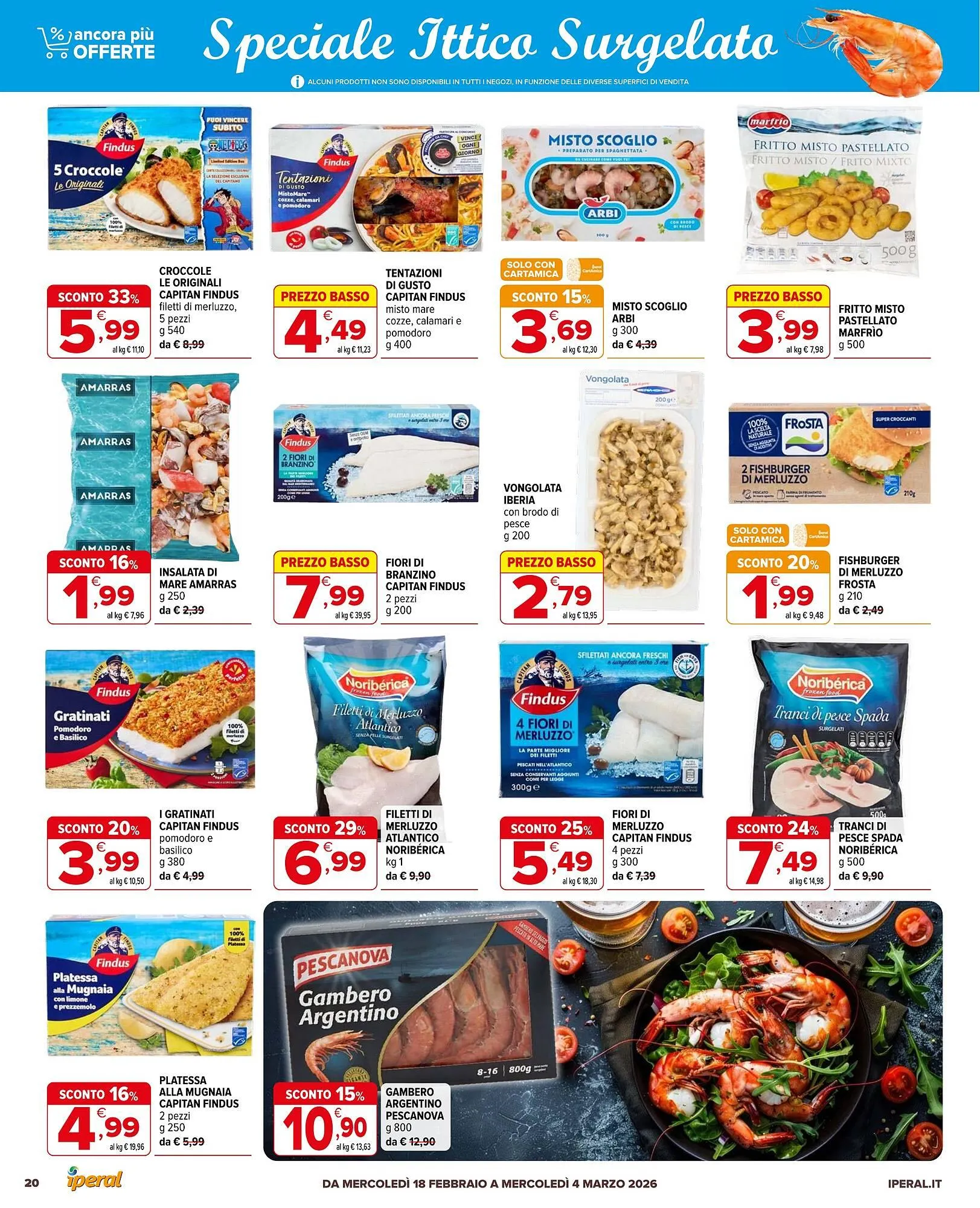 Volantino Iperal da 18 febbraio a 4 marzo di 2026 - Pagina del volantino 20