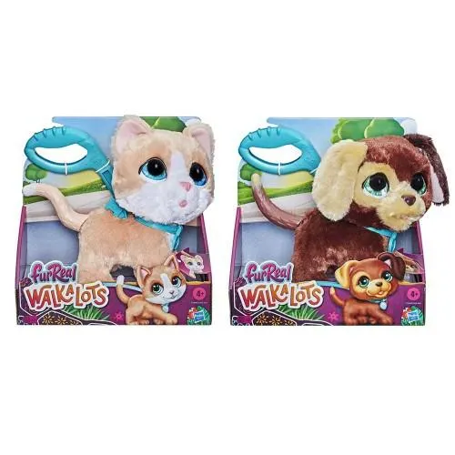 Fur Real Walkalots Cuccioli a guinzaglio - Hasbro