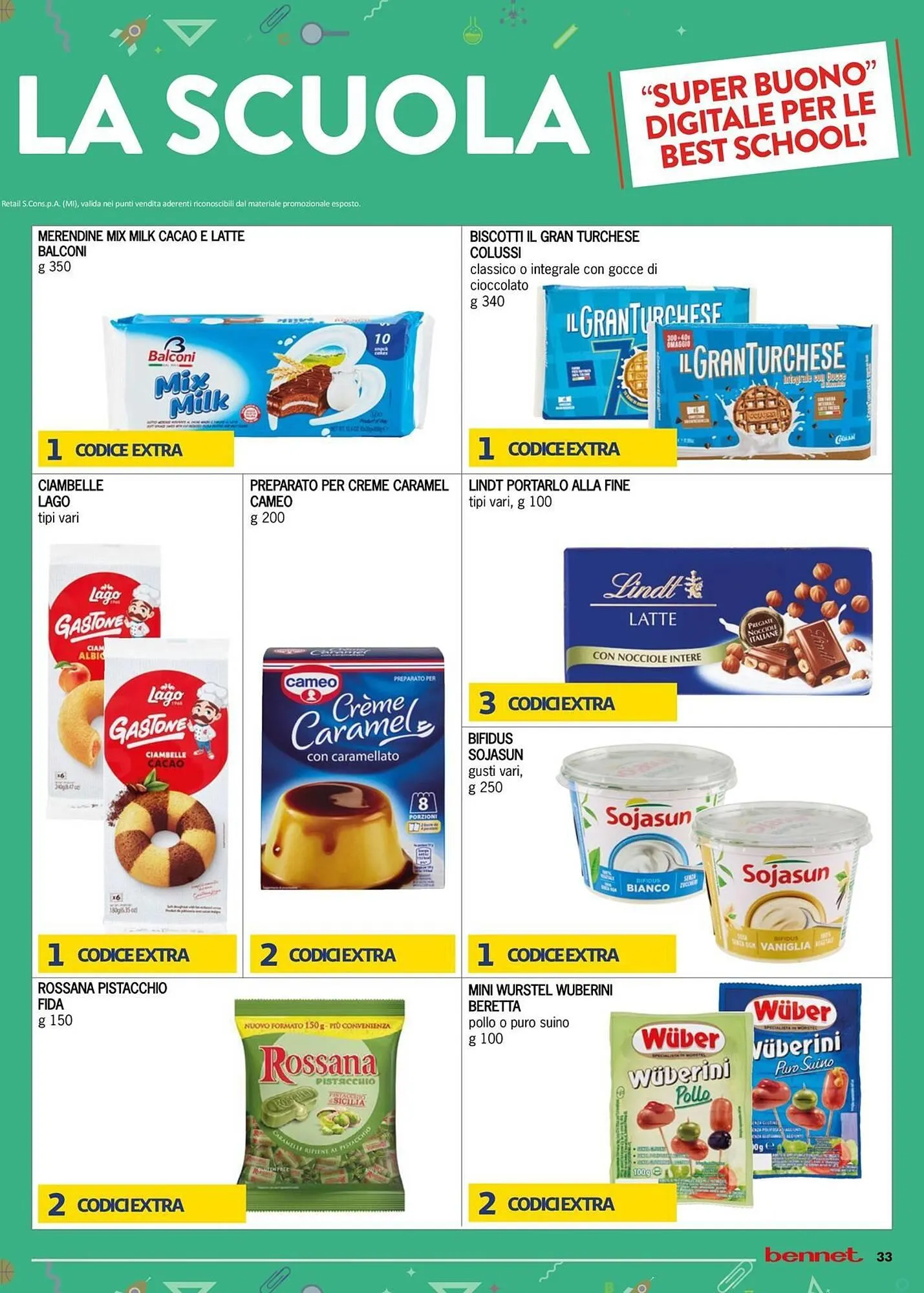 Volantino Bennet da 23 ottobre a 5 novembre di 2025 - Pagina del volantino 33