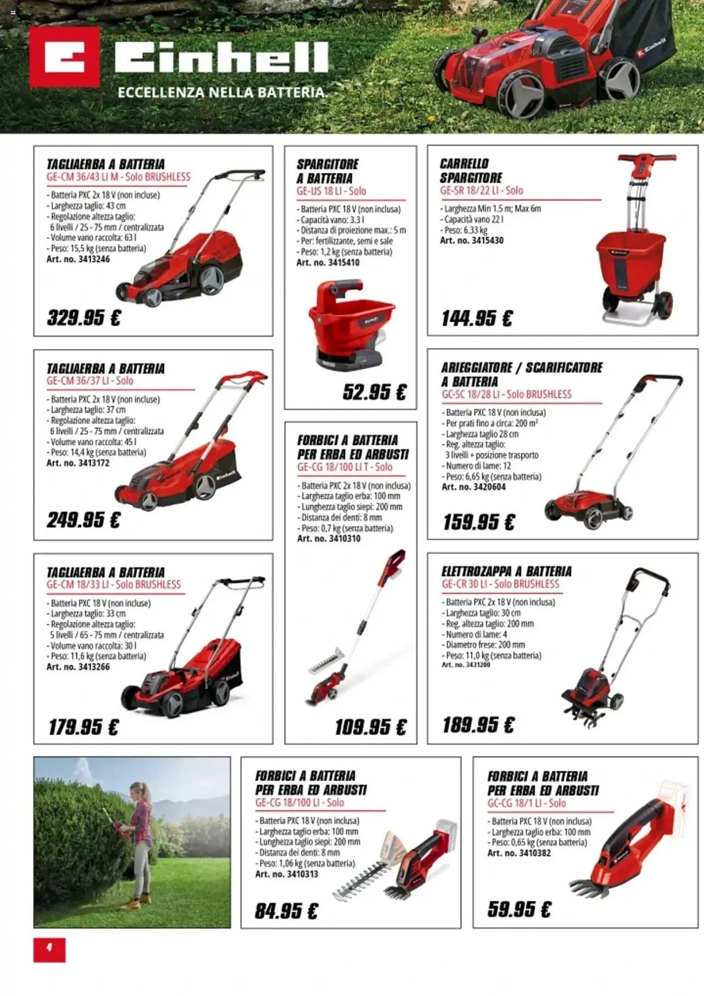 Volantino Einhell da 1 febbraio a 31 maggio di 2025 - Pagina del volantino 5