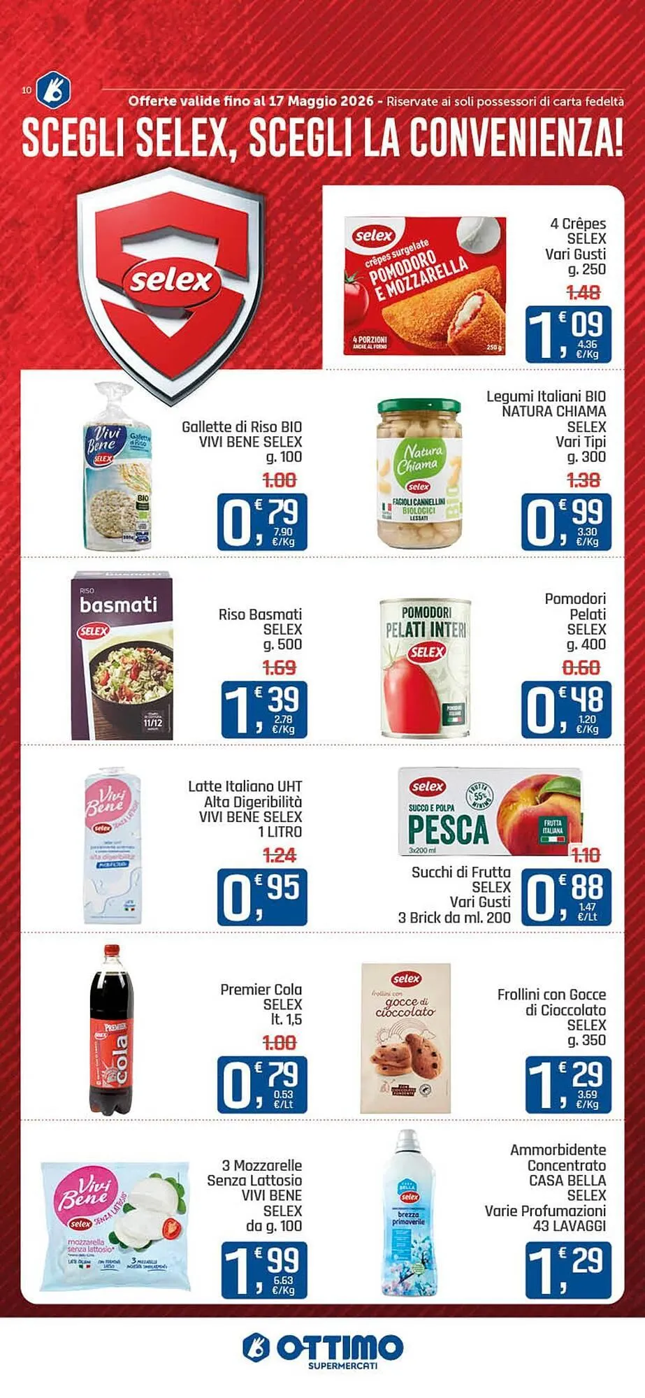Volantino Ottimo Market da 6 maggio a 17 maggio di 2026 - Pagina del volantino 10