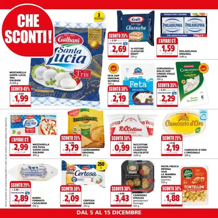 Sottocosto  da 5 dicembre a 15 dicembre di 2024 - Pagina del volantino 16