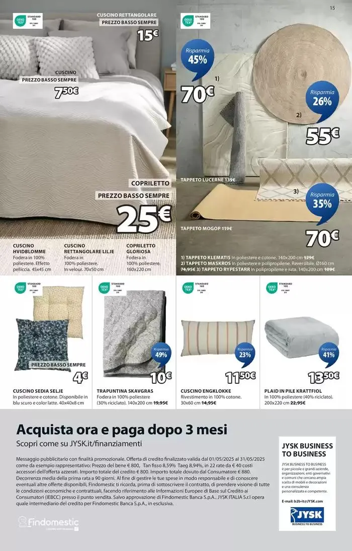 Una grande offerta per il tuo giardino da 8 maggio a 4 giugno di 2025 - Pagina del volantino 15