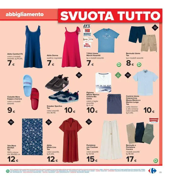 Sconti d'estate da 25 luglio a 7 agosto di 2024 - Pagina del volantino 29