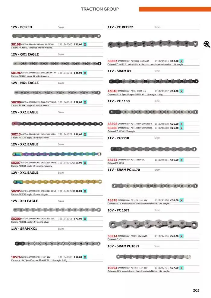 Catalogo ricambi ed accessori da 20 novembre a 31 dicembre di 2025 - Pagina del volantino 87