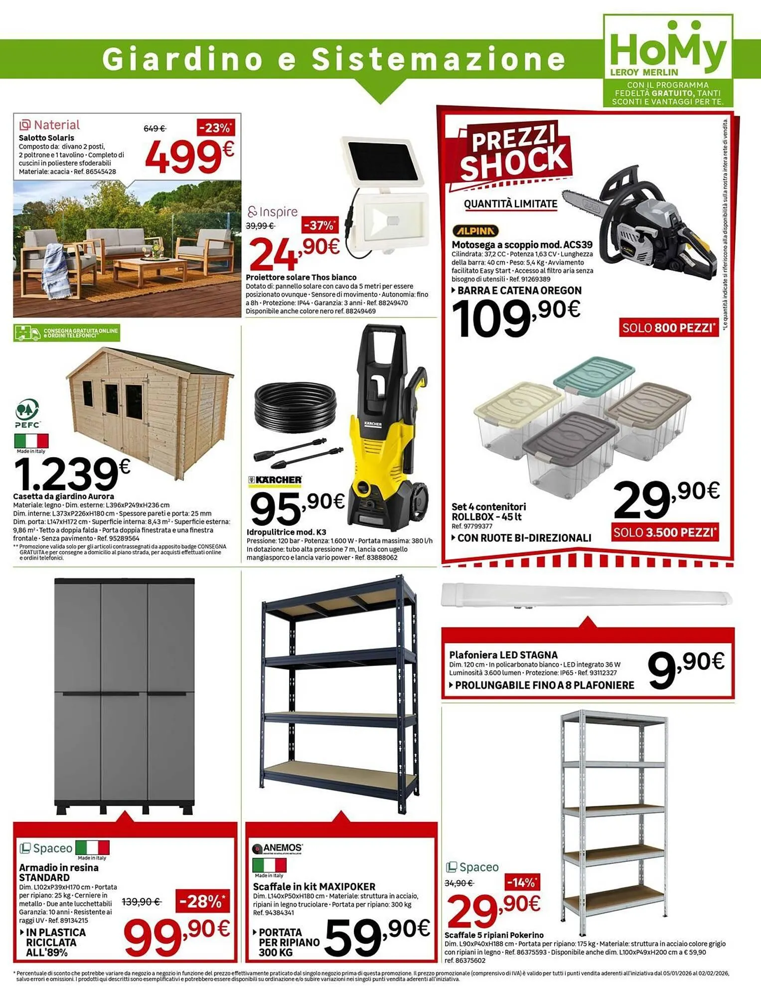 Volantino Leroy Merlin da 5 gennaio a 2 febbraio di 2026 - Pagina del volantino 11