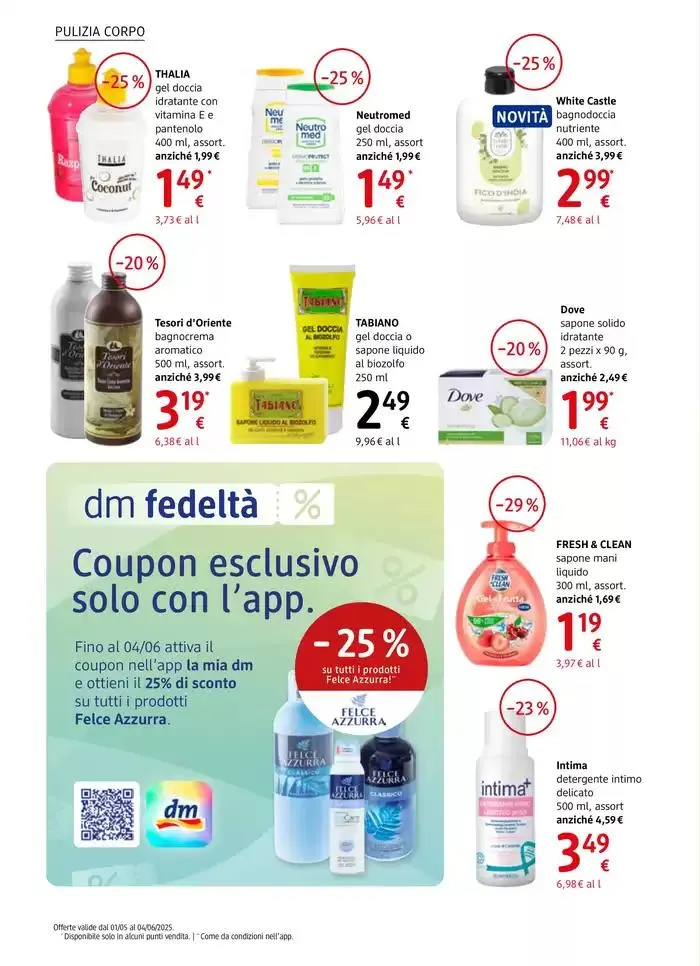 Journal da 1 maggio a 4 giugno di 2025 - Pagina del volantino 6
