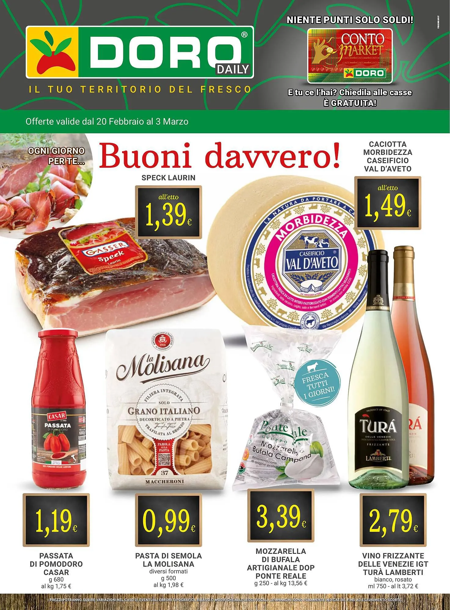 Volantino Doro Daily da 20 febbraio a 3 marzo di 2024 - Pagina del volantino