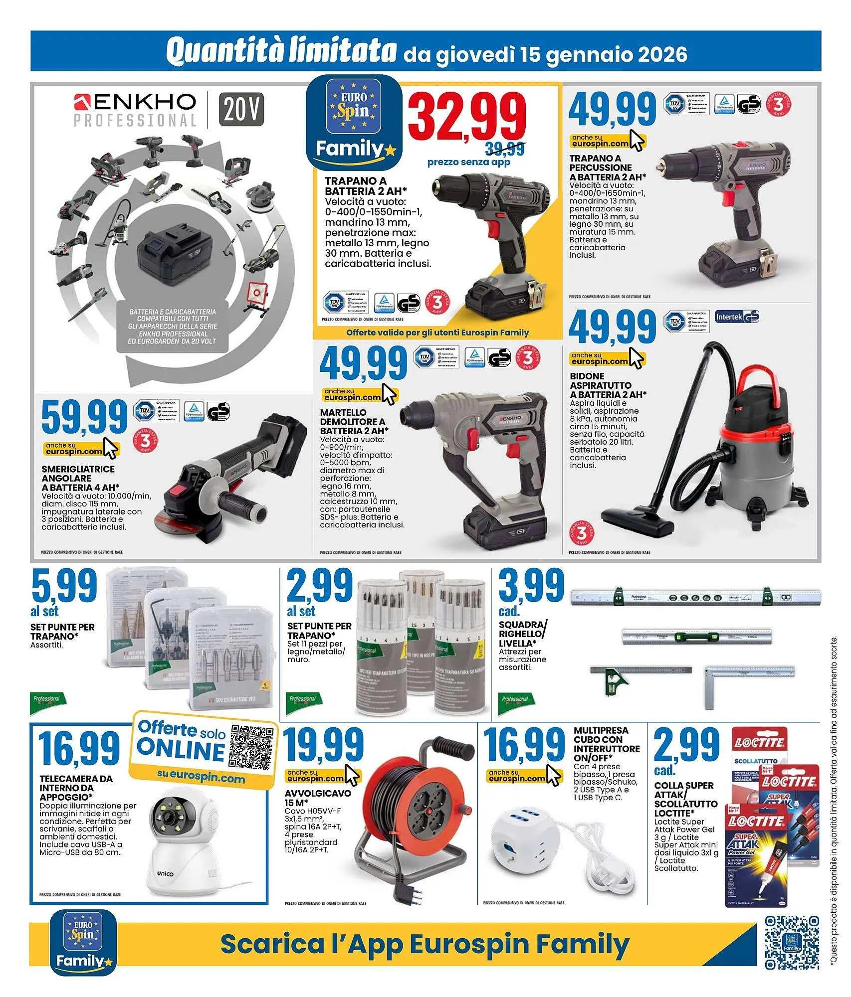 Volantino Eurospin da 15 gennaio a 25 gennaio di 2026 - Pagina del volantino 12