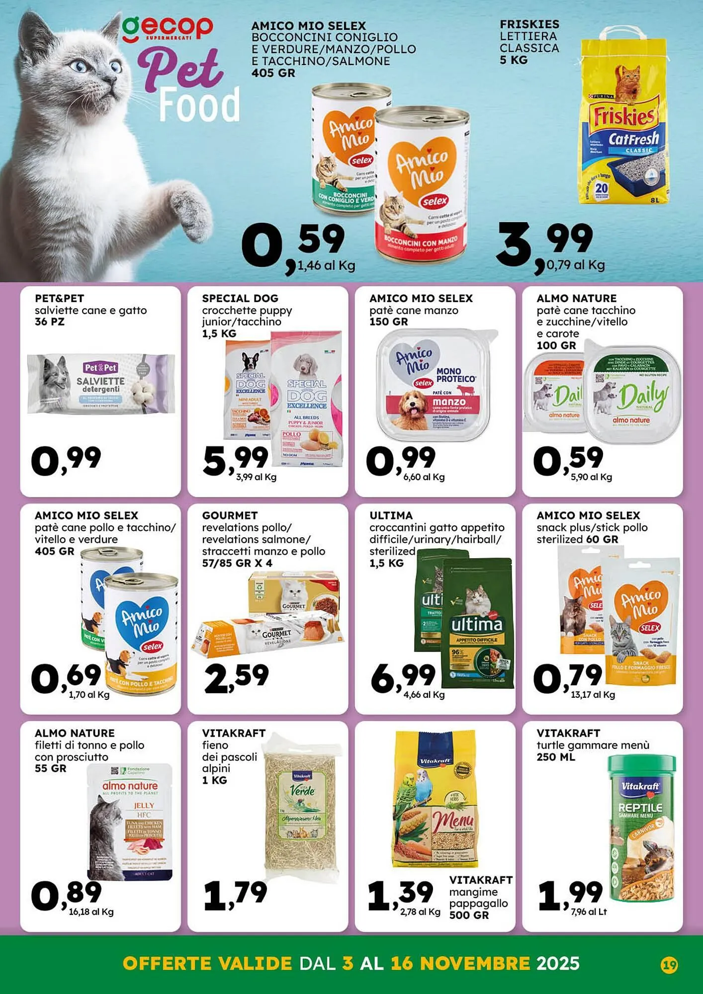 Volantino Gecop da 3 novembre a 16 novembre di 2025 - Pagina del volantino 19