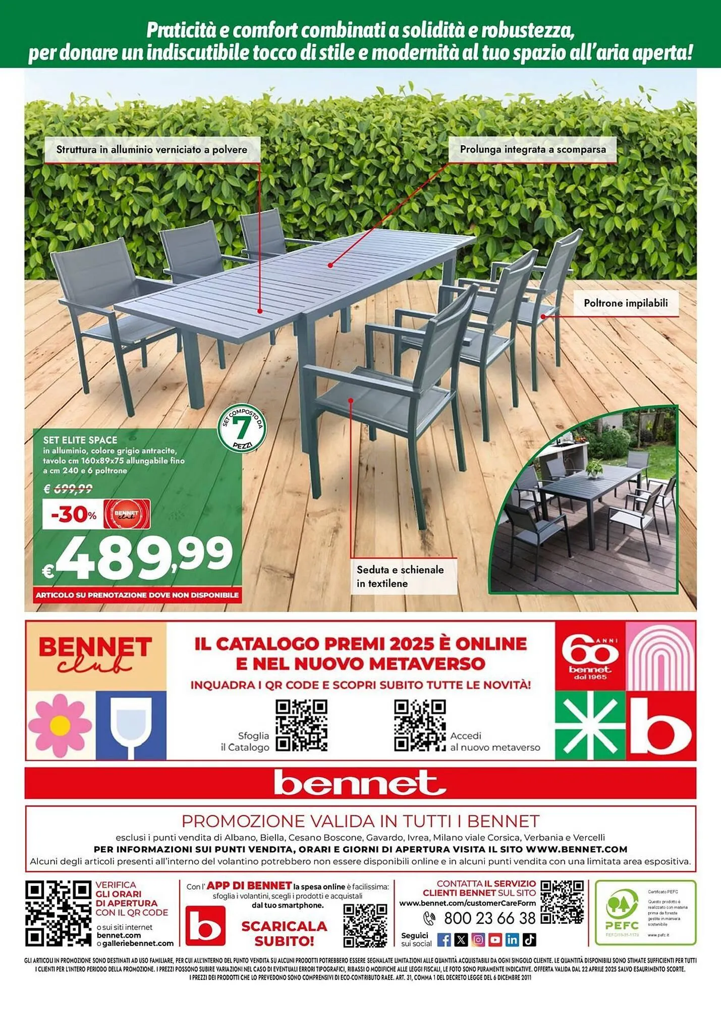 Volantino Bennet da 22 aprile a 28 maggio di 2025 - Pagina del volantino 20