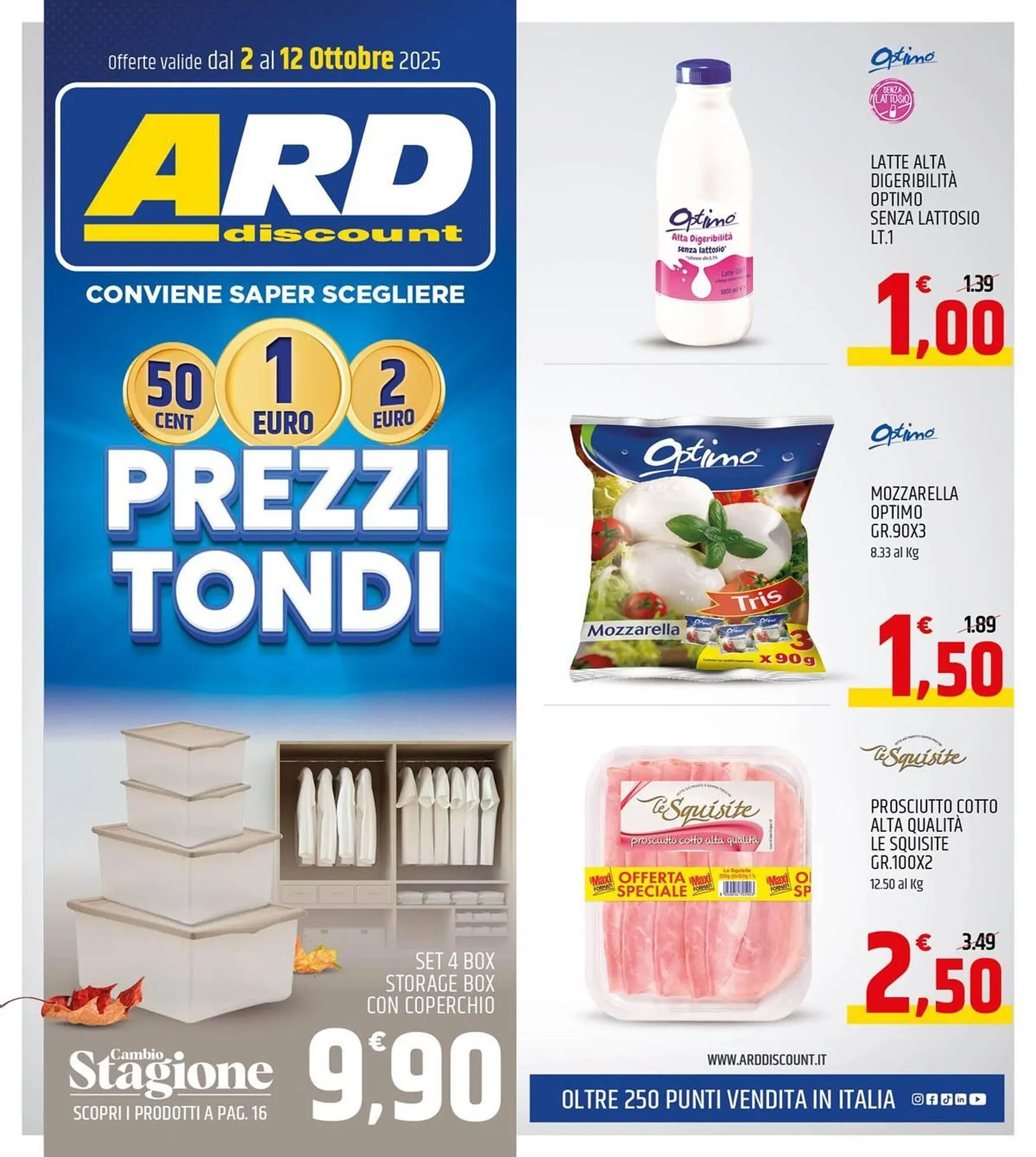 Volantino Ard Discount da 2 ottobre a 12 ottobre di 2025 - Pagina del volantino 1