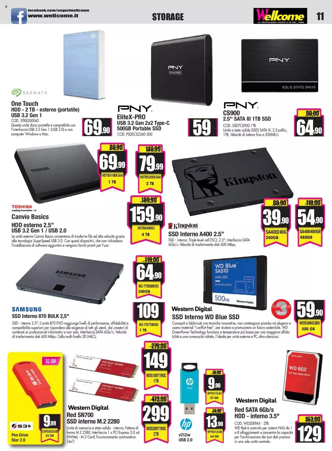 Volantino Wellcome da 19 gennaio a 19 febbraio di 2024 - Pagina del volantino 11