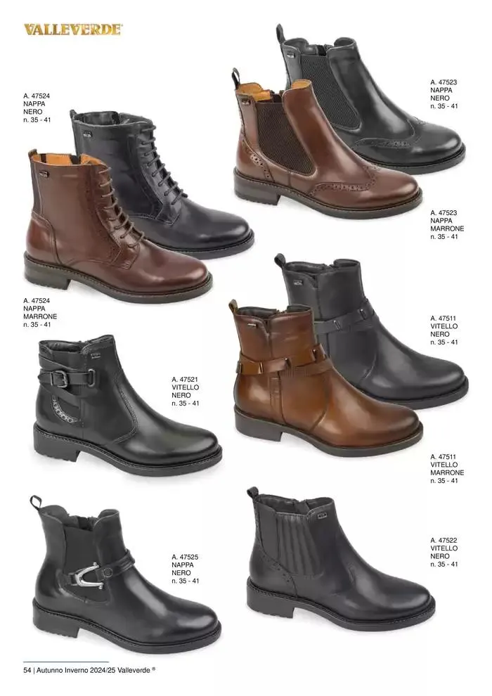 Catalogo Autunno-Inverno 2024/2025 da 14 ottobre a 20 marzo di 2025 - Pagina del volantino 54