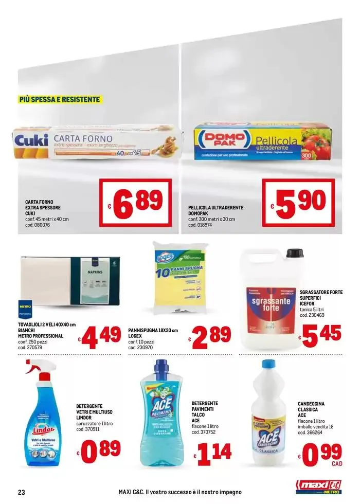 Offerte per te -Maxi da 6 marzo a 19 marzo di 2025 - Pagina del volantino 23