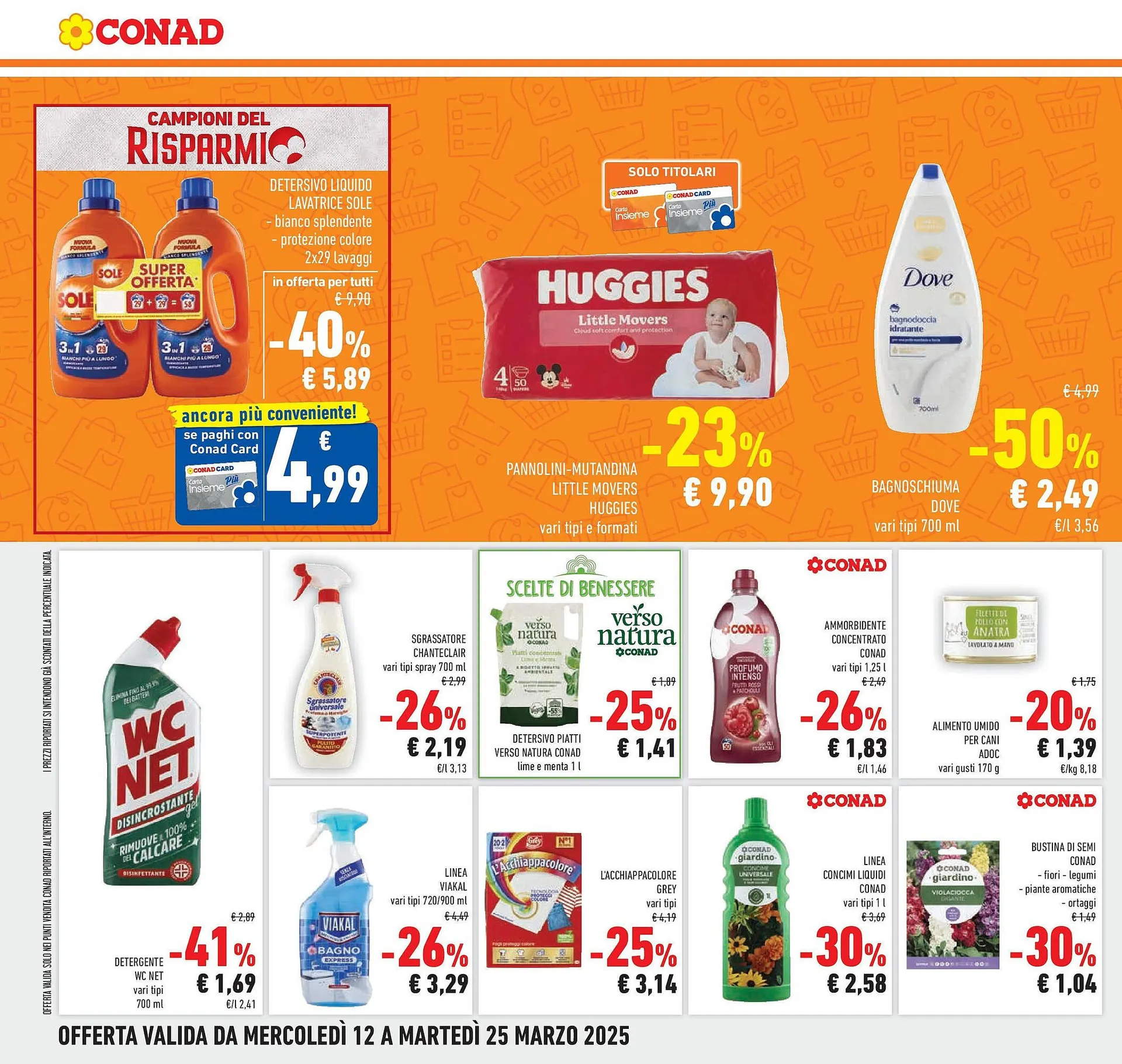 Volantino Conad da 11 marzo a 25 marzo di 2025 - Pagina del volantino 12