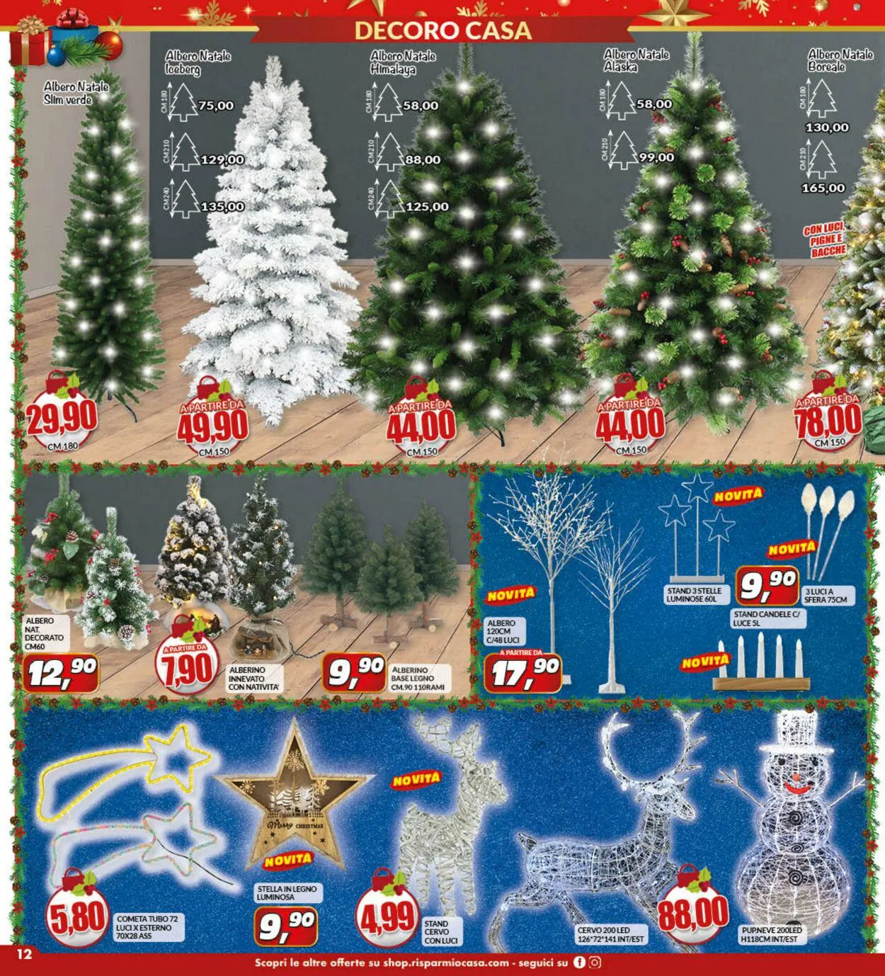 Risparmio Casa Volantino attuale da 25 novembre a 17 dicembre di 2023 - Pagina del volantino 12