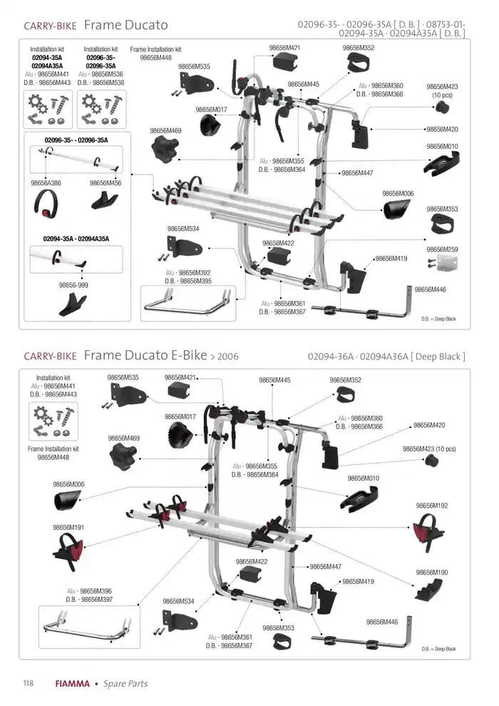 Spare parts catalogo 2025 da 14 gennaio a 31 dicembre di 2025 - Pagina del volantino 118
