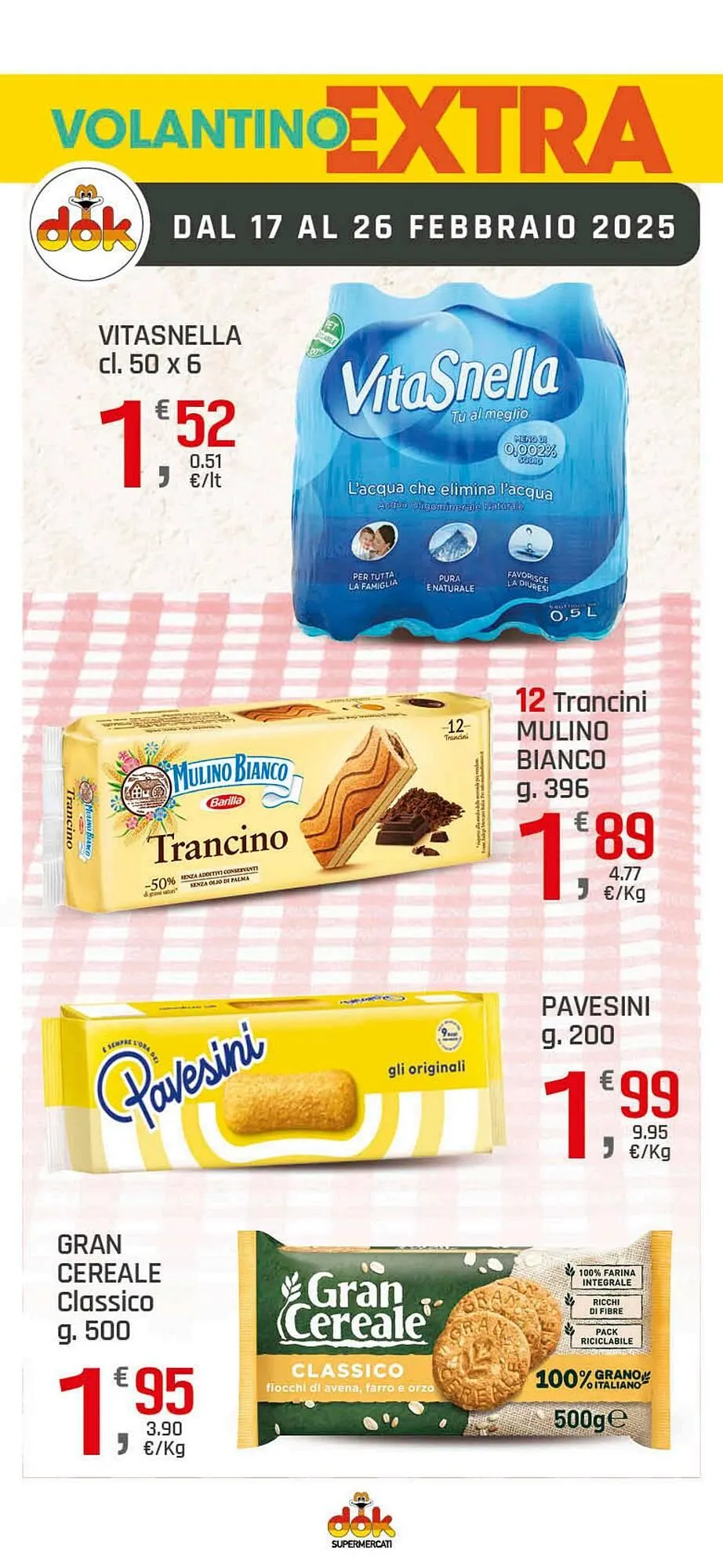 Volantino Supermercati Dok da 13 febbraio a 26 febbraio di 2025 - Pagina del volantino 14