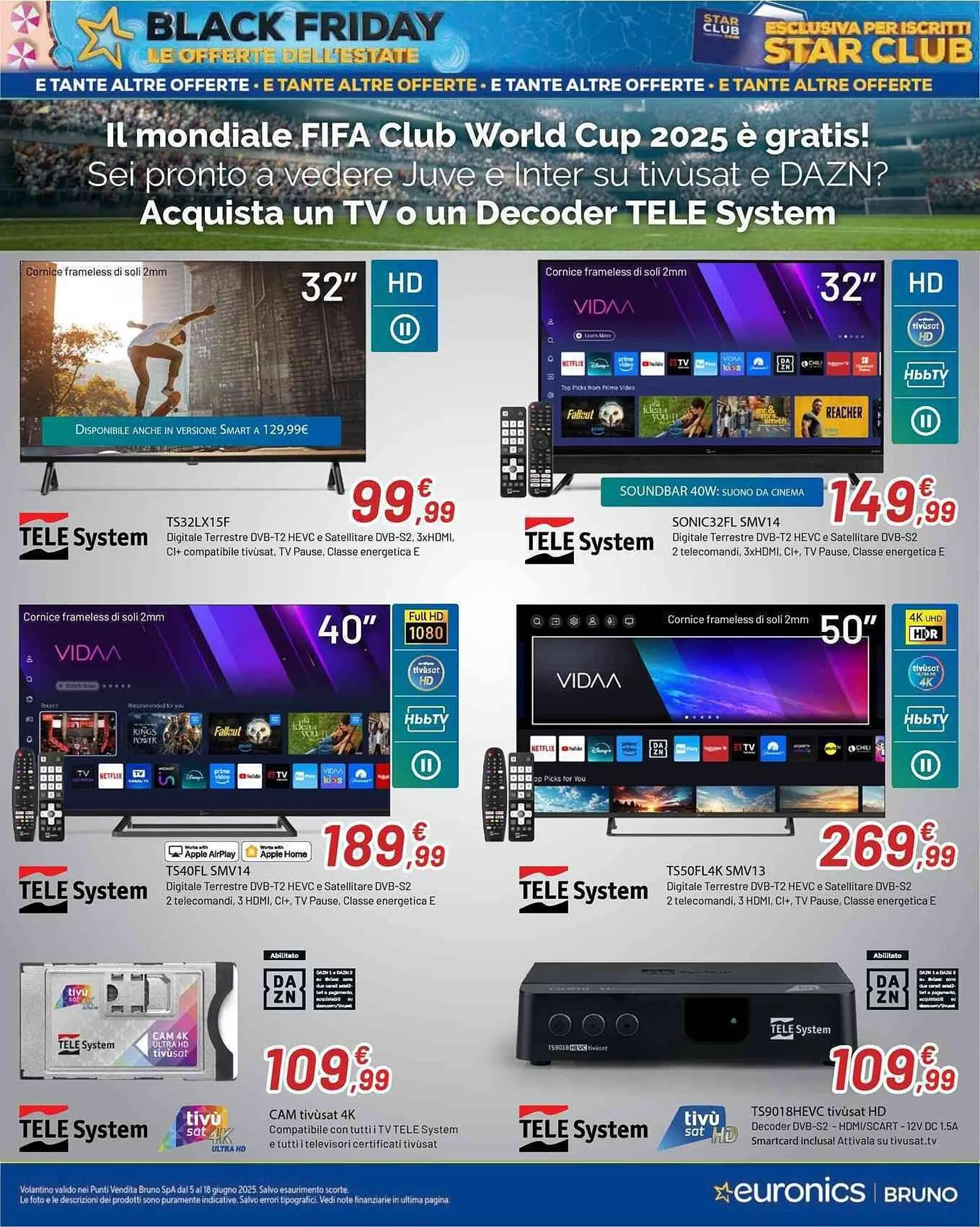Volantino Euronics da 5 giugno a 18 giugno di 2025 - Pagina del volantino 41