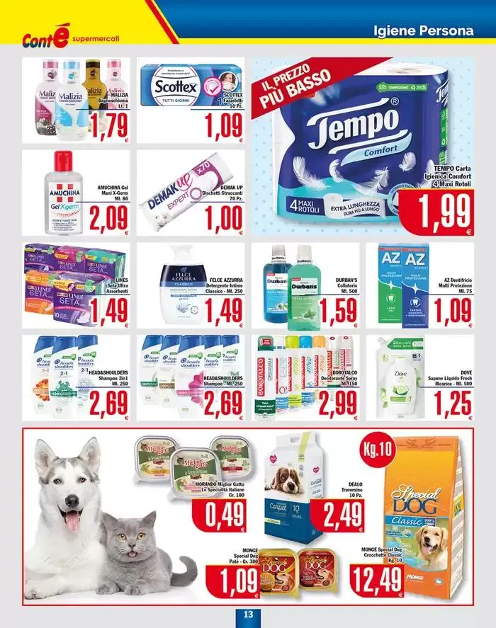 Inizia il vero risparmio da 3 gennaio a 12 gennaio di 2025 - Pagina del volantino 13