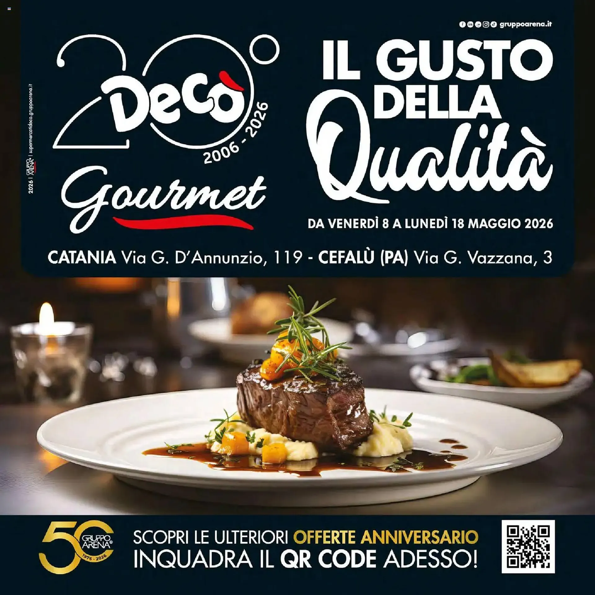 Volantino Gourmet Déco da 8 maggio a 18 maggio di 2026 - Pagina del volantino 1
