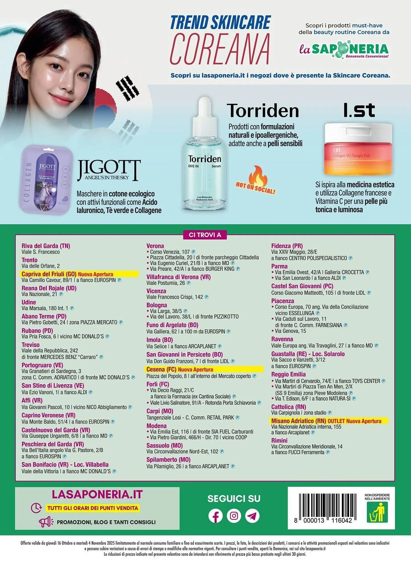 Volantino La Saponeria da 16 ottobre a 4 novembre di 2025 - Pagina del volantino 16