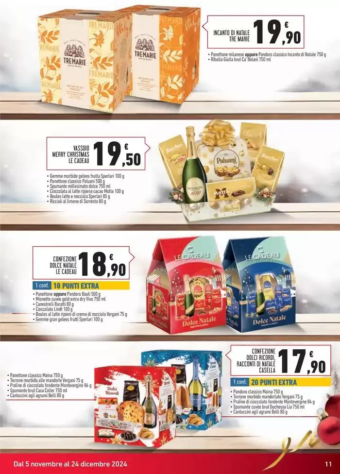 Catalogo ceste e vini da 5 novembre a 24 dicembre di 2024 - Pagina del volantino 11