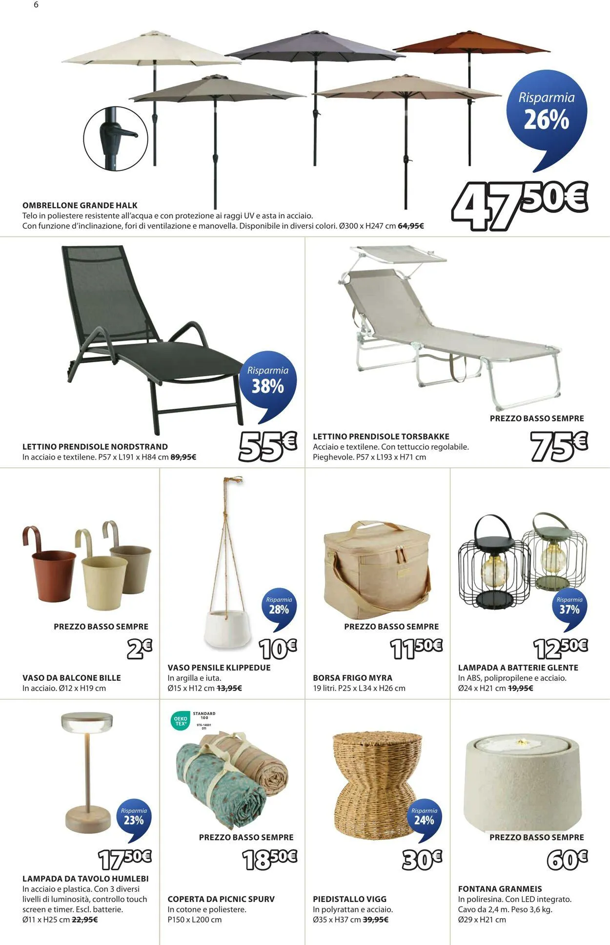 Jysk Volantino attuale da 20 maggio a 3 giugno di 2025 - Pagina del volantino 7