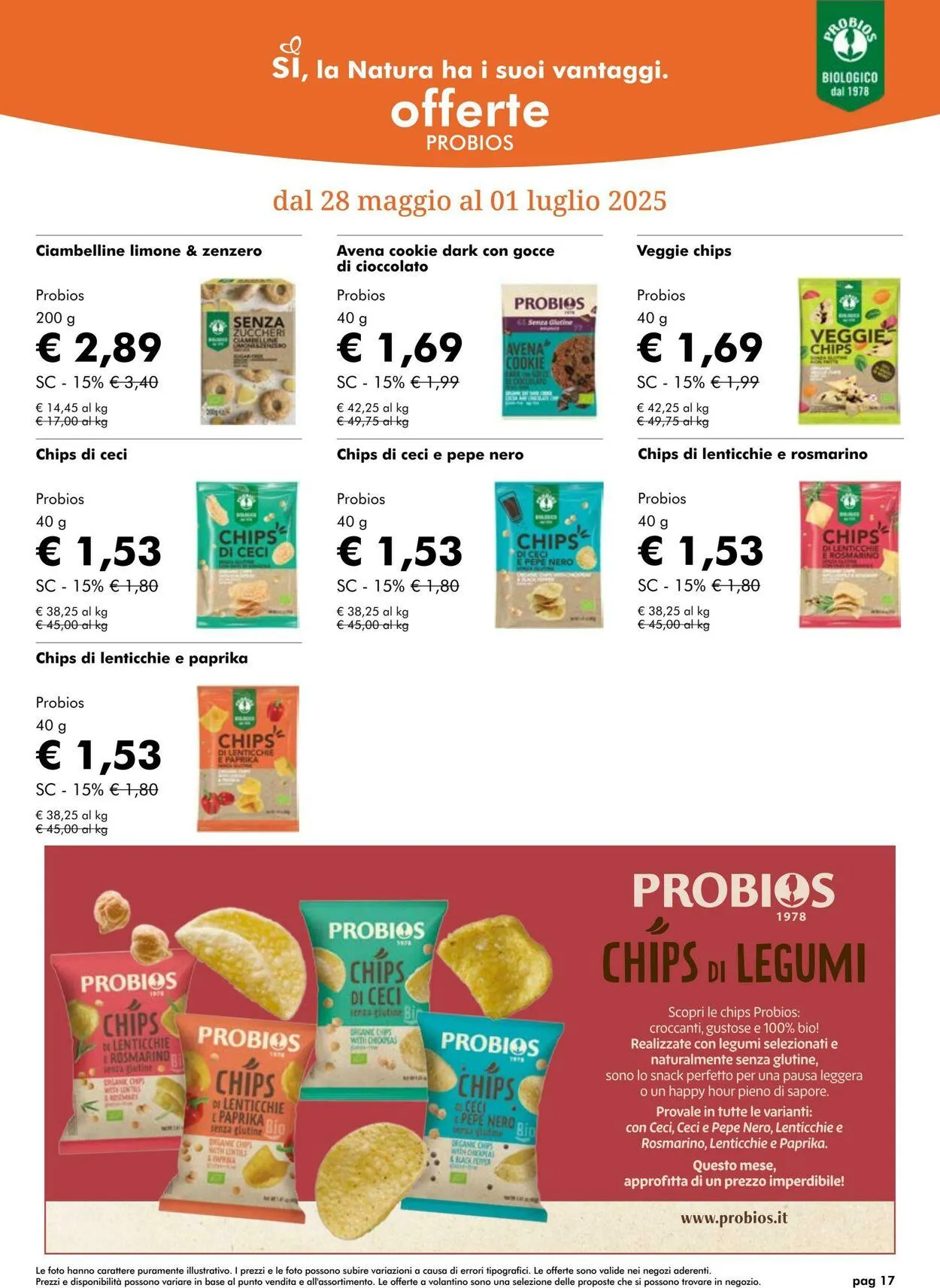 Natura Sì Volantino attuale da 8 luglio a 22 luglio di 2025 - Pagina del volantino 17
