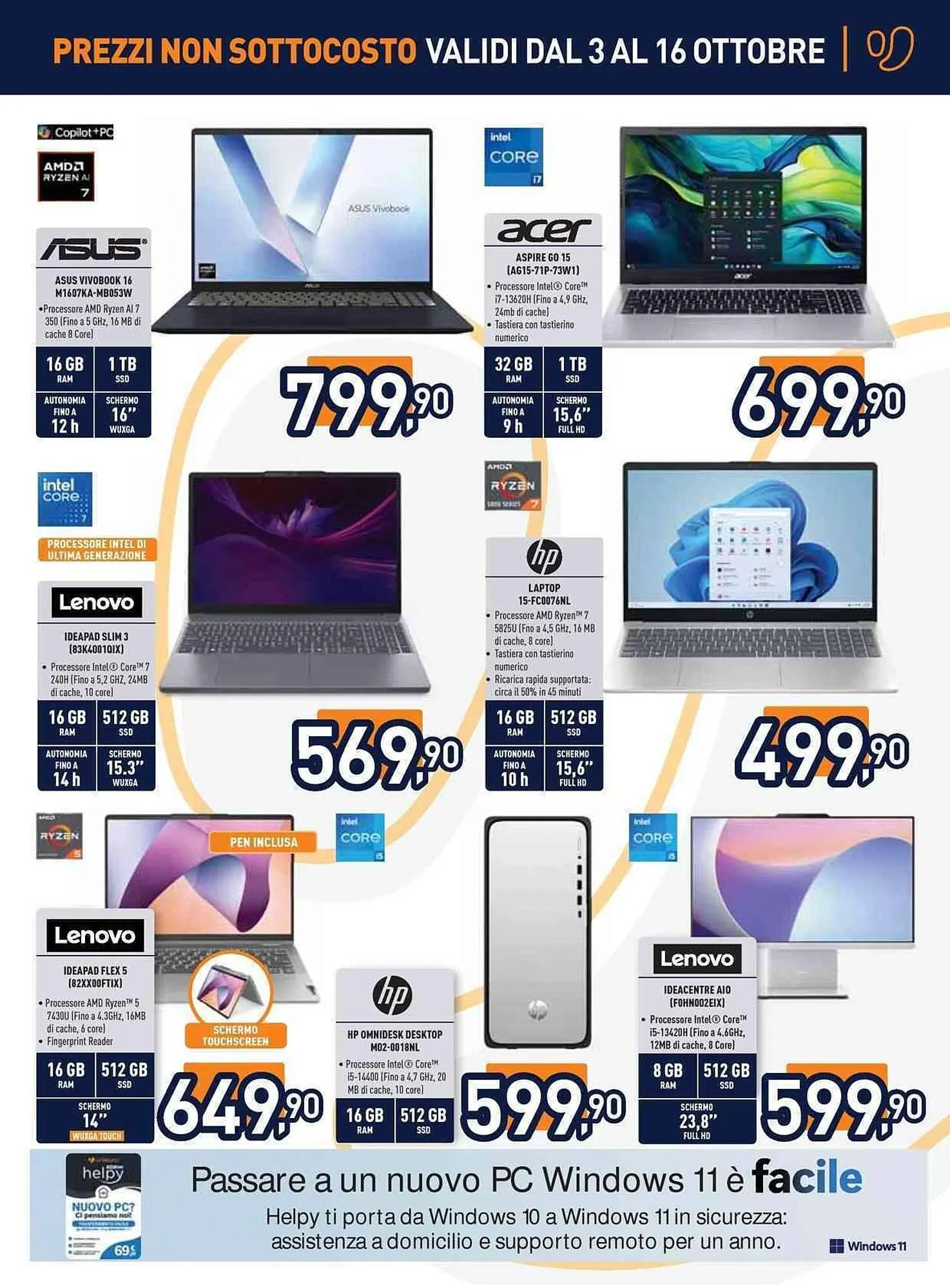 Volantino Unieuro da 3 ottobre a 13 ottobre di 2025 - Pagina del volantino 13