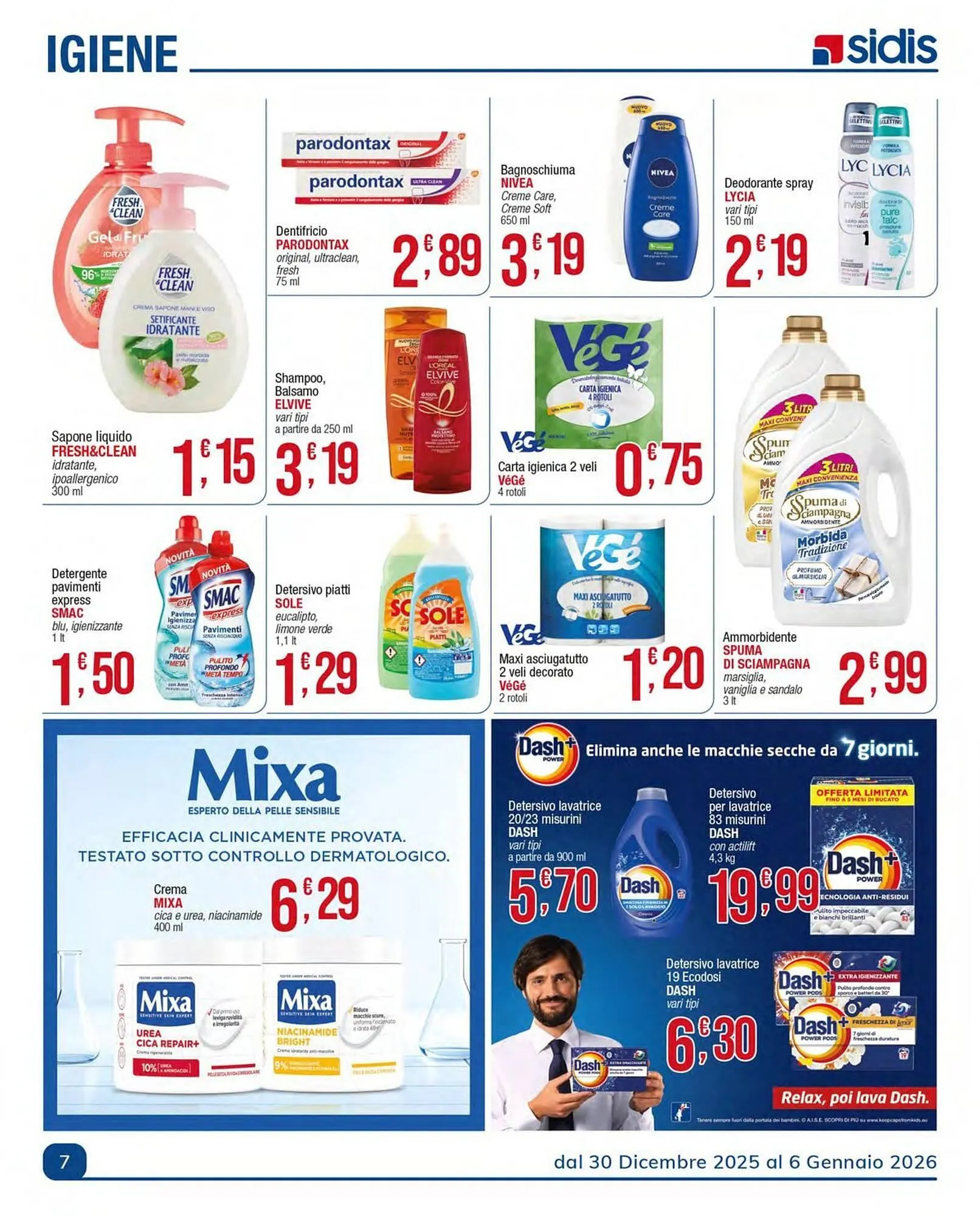 Volantino Sidis da 30 dicembre a 6 gennaio di 2026 - Pagina del volantino 7