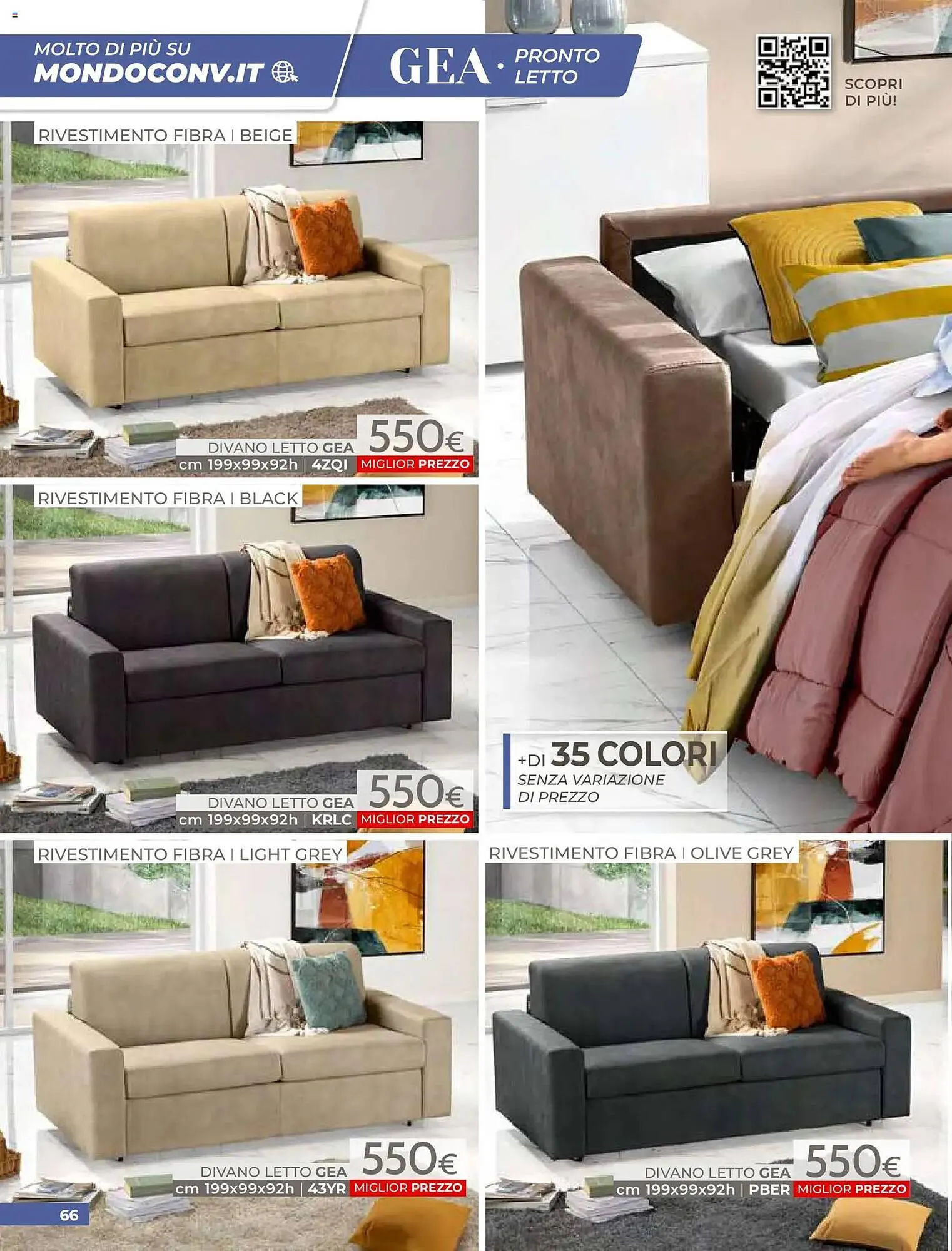 Volantino Mondo Convenienza da 1 aprile a 30 giugno di 2026 - Pagina del volantino 68