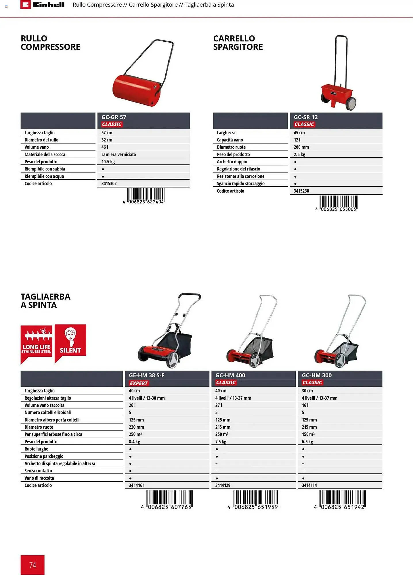 Volantino Einhell da 2 marzo a 30 settembre di 2026 - Pagina del volantino 76