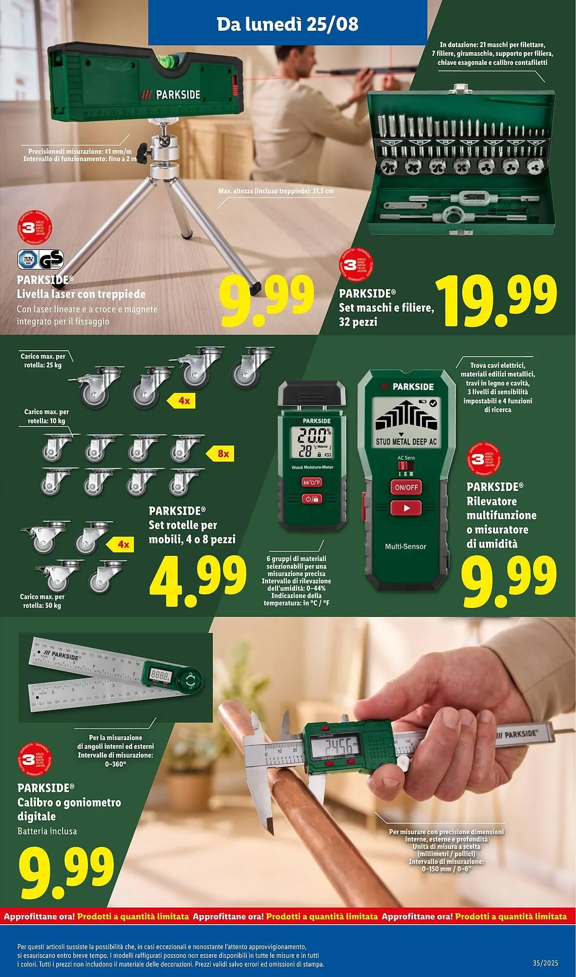 Volantino Lidl da 25 agosto a 31 agosto di 2025 - Pagina del volantino 31