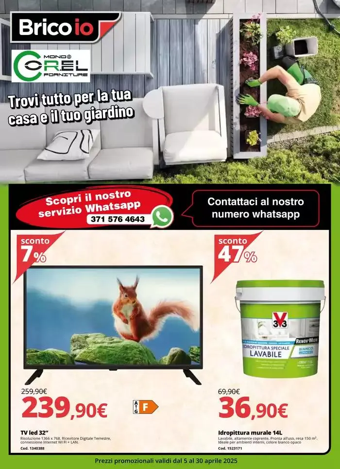 Promo Primavera da 7 aprile a 30 aprile di 2025 - Pagina del volantino 1