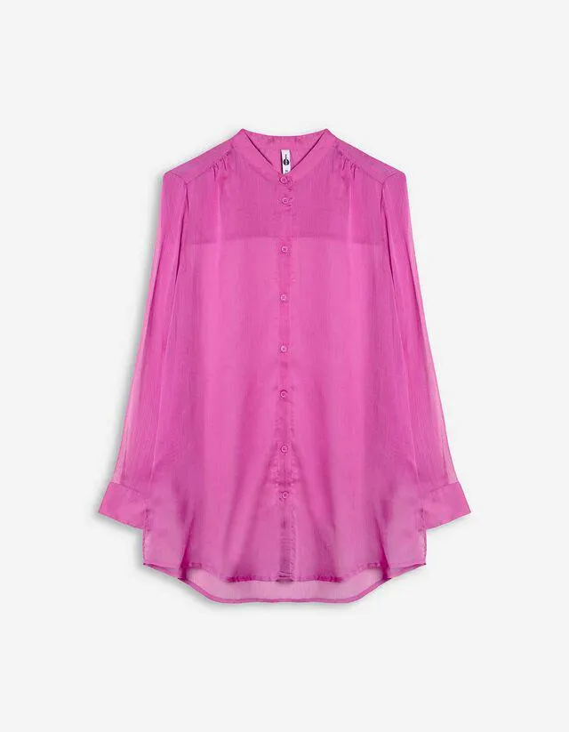 Camicia blusata - In chiffon