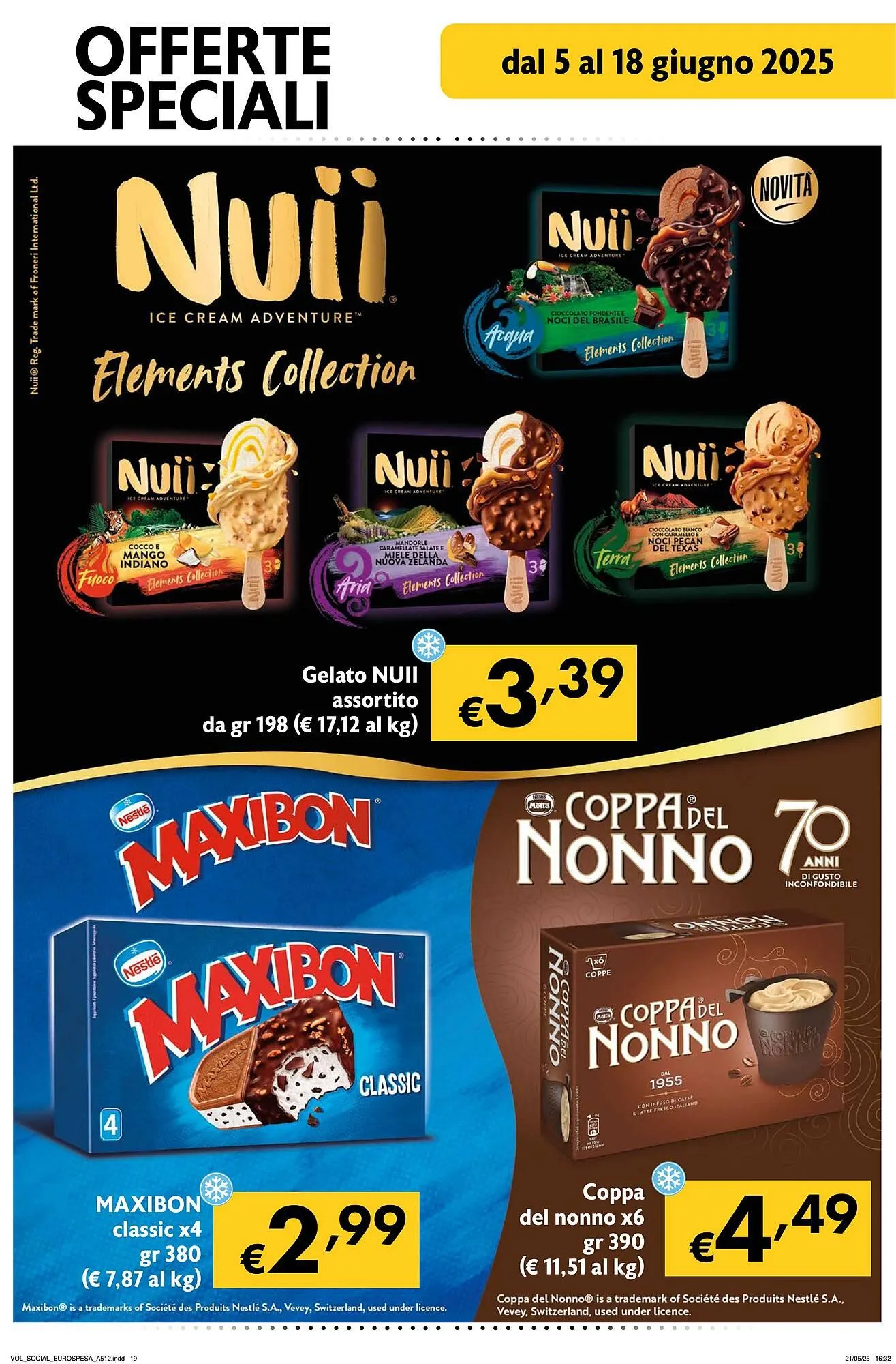 Volantino Eurospesa da 5 giugno a 18 giugno di 2025 - Pagina del volantino 19