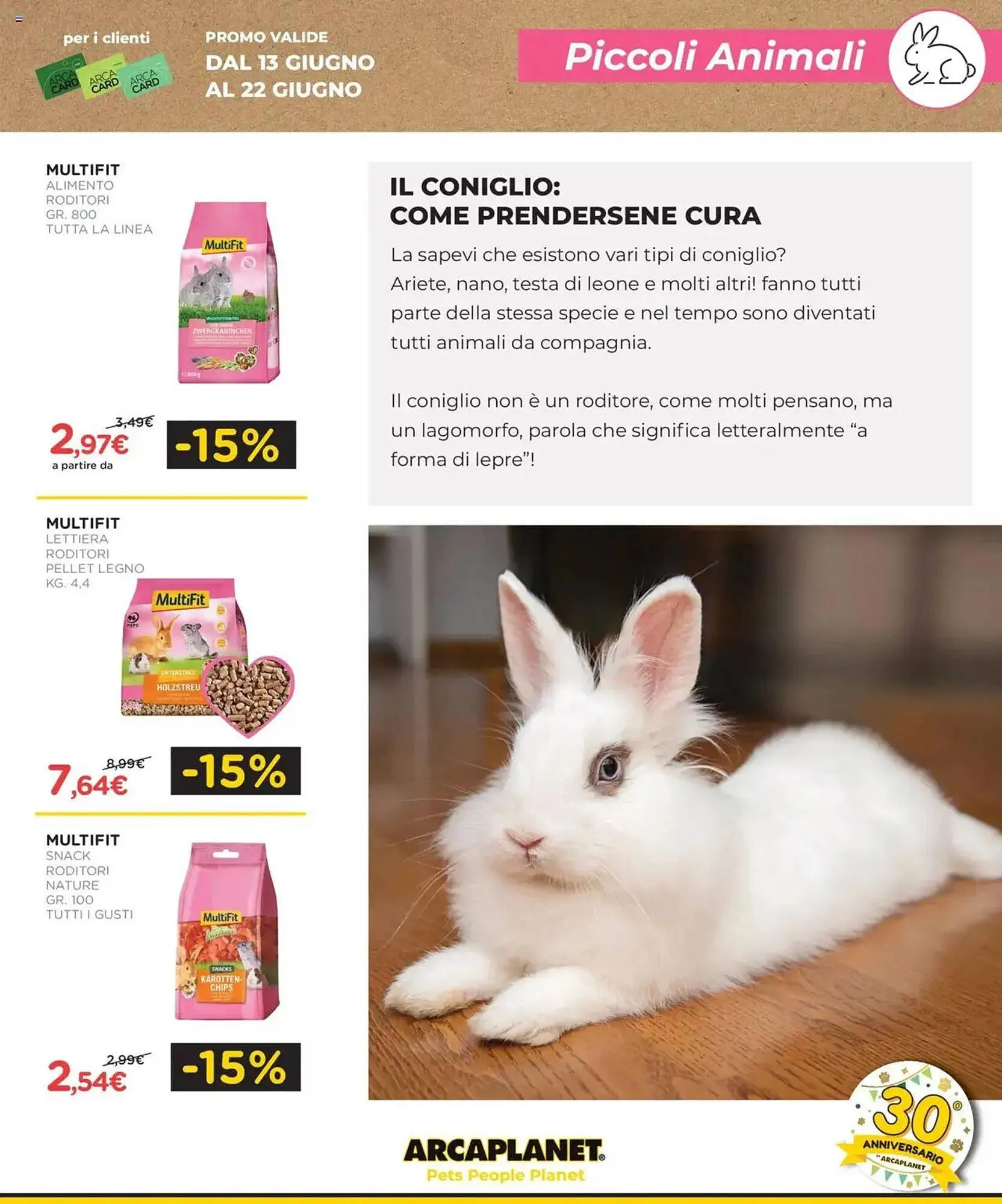 Volantino Arcaplanet da 13 giugno a 22 giugno di 2025 - Pagina del volantino 31