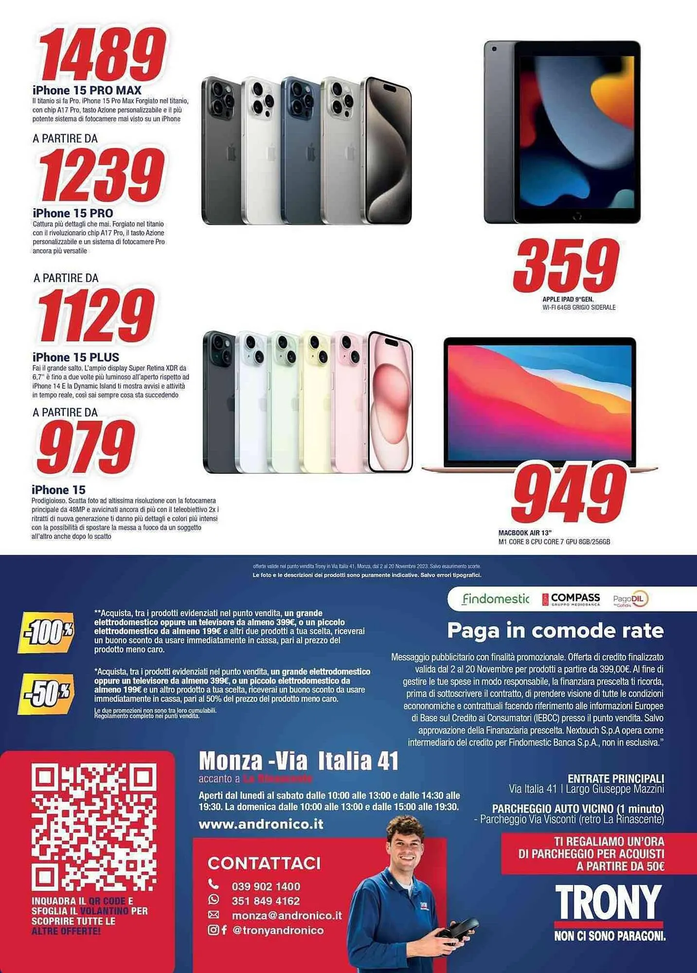 Volantino Trony da 2 novembre a 20 novembre di 2023 - Pagina del volantino 12