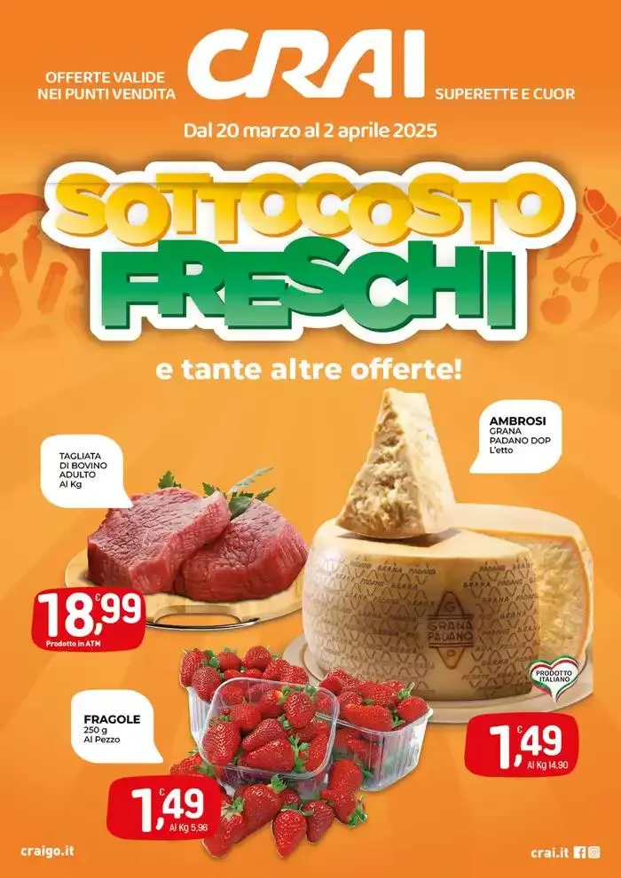 Sottocosto freschi da 20 marzo a 2 aprile di 2025 - Pagina del volantino 1