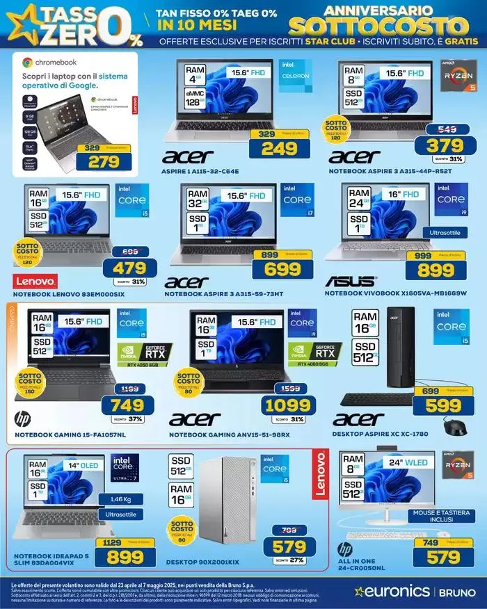 Anniversario sottocosto da 23 aprile a 7 maggio di 2025 - Pagina del volantino 6