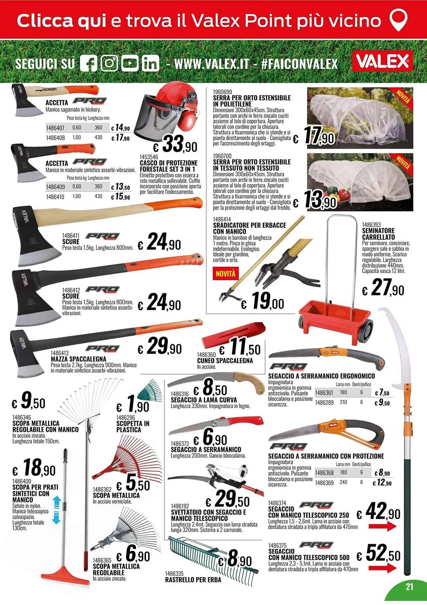 Volantino Valex da 5 marzo a 31 dicembre di 2025 - Pagina del volantino 21