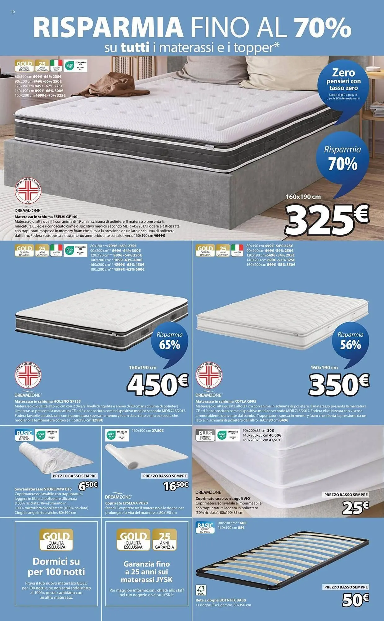 Volantino JYSK da 10 ottobre a 15 ottobre di 2025 - Pagina del volantino 10