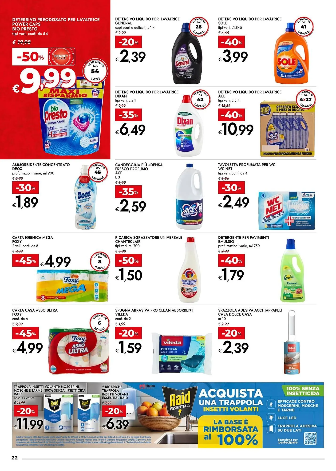 Volantino Bennet da 7 maggio a 20 maggio di 2026 - Pagina del volantino 22