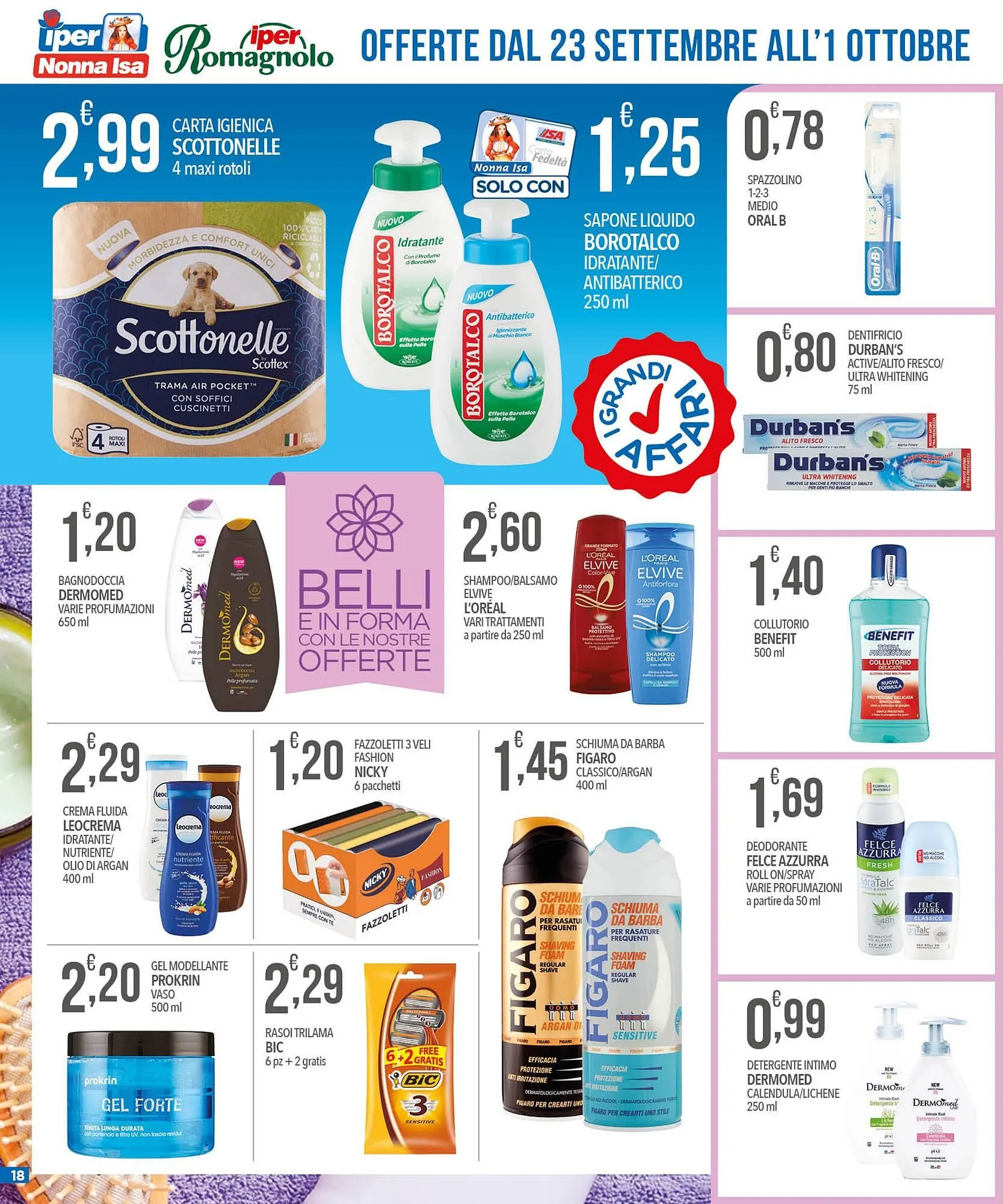 Volantino Iper Romagnolo da 23 settembre a 1 ottobre di 2024 - Pagina del volantino 18